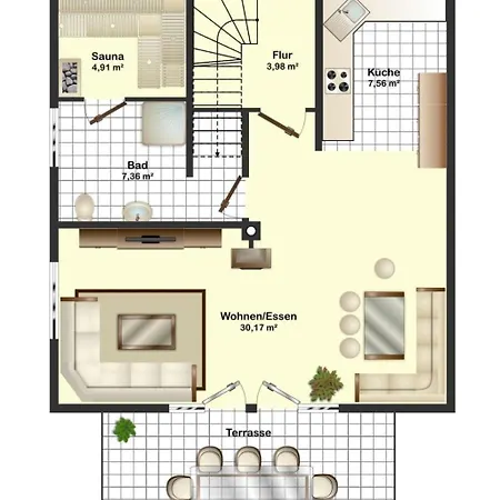Traeumen Unter Reet By Interhome Tatil Evi *